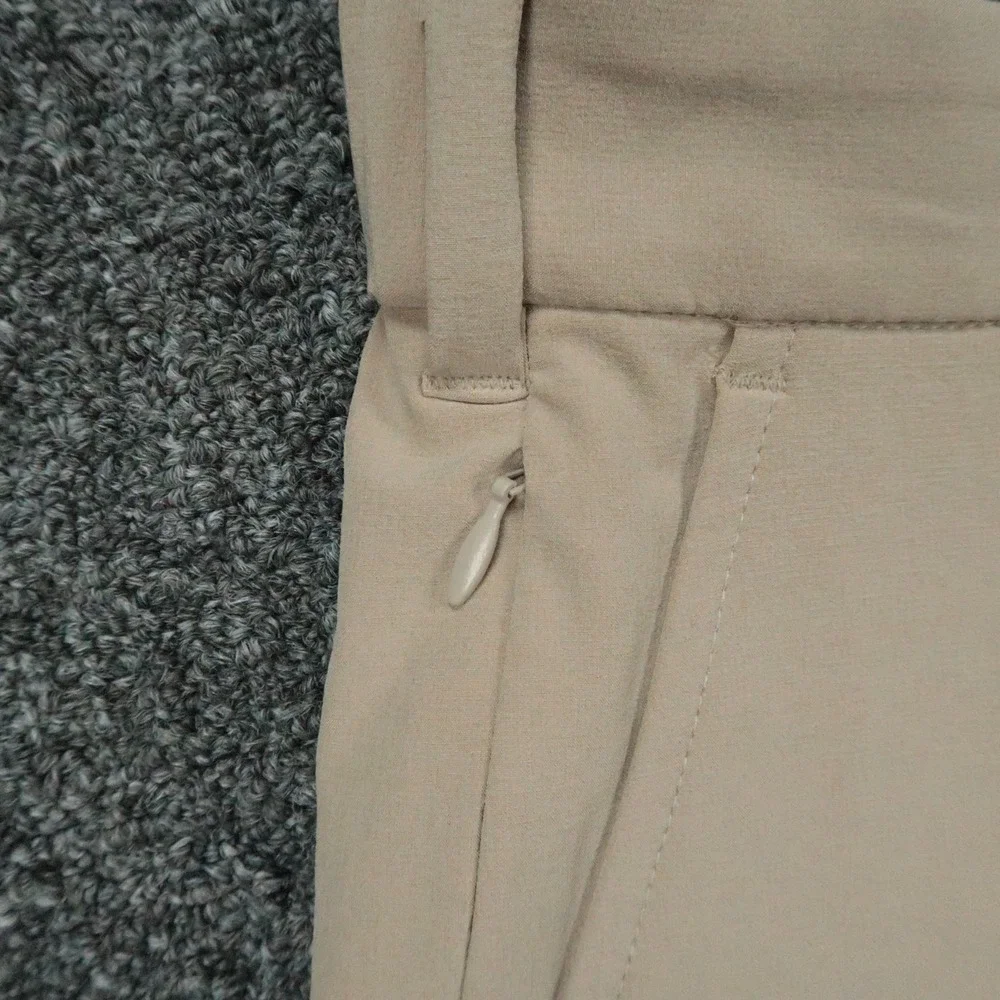 Mizzen Main Pants Mens 30x30 Khaki Tan Helmsman Jogger Slim Tapered Zip Pocket